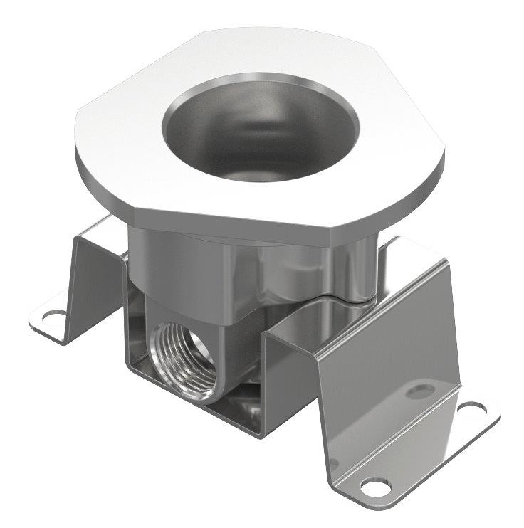 KeyKeg Cleaning Socket C/W JG Fittings (3/8")-0