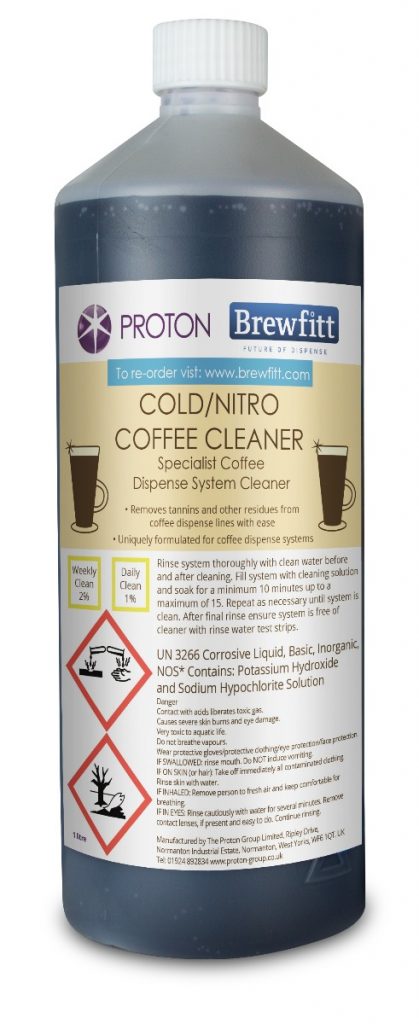 Brewfitt Nitro Coffee Cleaner (4x1 Litre)-0