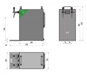 Lindr Kontakt 155K (2 x Tap)-933
