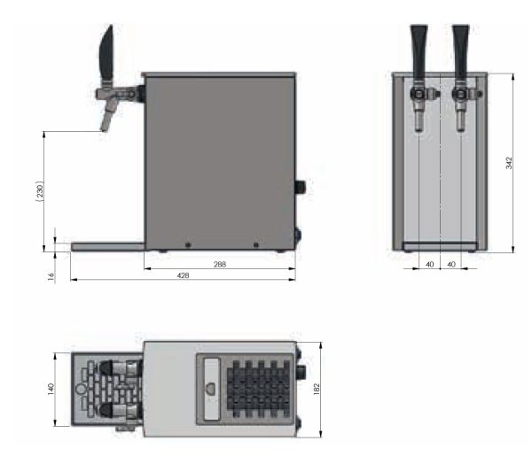 Lindr Pygmy 25K Exclusive 2 Taps - Unit Only-1292